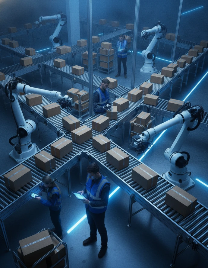 Modern fulfillment center